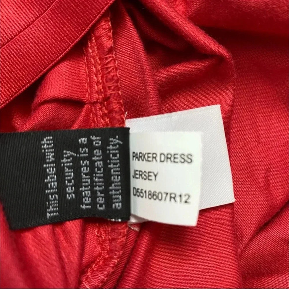 Diane Von Furstenberg Parker Dress Coral Sleeveless Size M - Picture 8 of 11